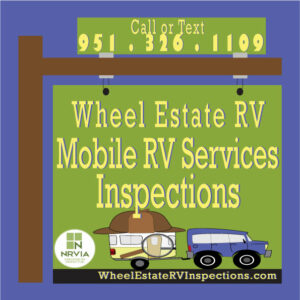 Wheel Estate RV Mobile RV Service and Inspections logo